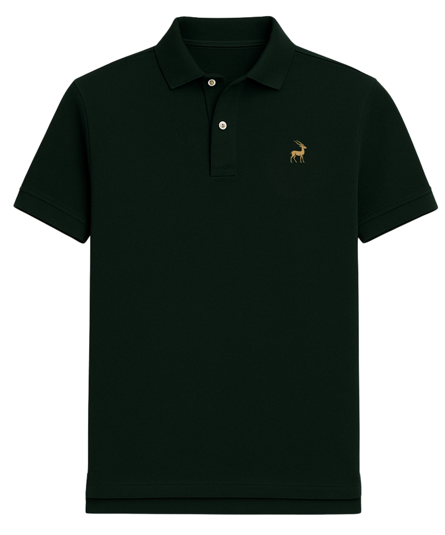 Mrige Iconic Deep Pine polo shirt